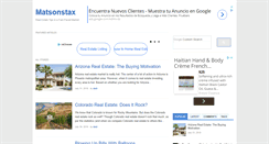 Desktop Screenshot of matsonstax.com