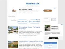 Tablet Screenshot of matsonstax.com